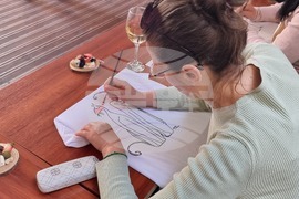 Република Северна Македония -  "В света на изкуството и виното" - работилница