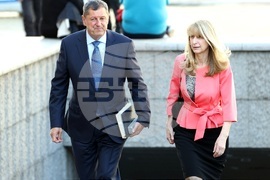 Президент - Тошко Тодоров - Горица Грънчарова-Кожарева - среща