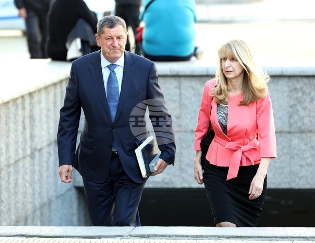  Президент - Тошко Тодоров - Горица Грънчарова-Кожарева - среща