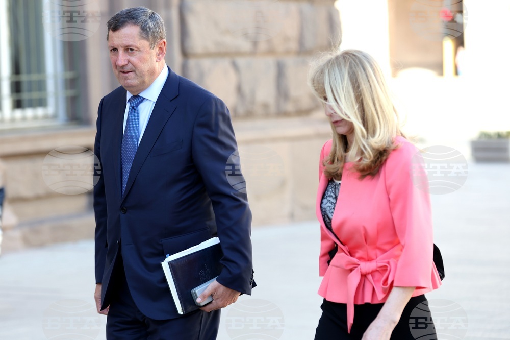 Президент - Тошко Тодоров - Горица Грънчарова-Кожарева - среща