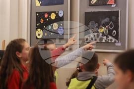 Българска акадамия на науките - ученици - изложба