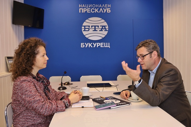 Драгош Матееску от Румънския дипломатически институт пред БТА: България и Румъния си станаха по-близки чрез НАТО