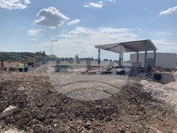 Снимка: Пресцентър МРРБ - Диспечерски център, с. Стамболийски - недовършен канал към центъра