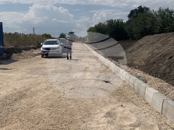 Снимка: Пресцентър МРРБ - Диспечерски център, с. Стамболийски- довеждащ път