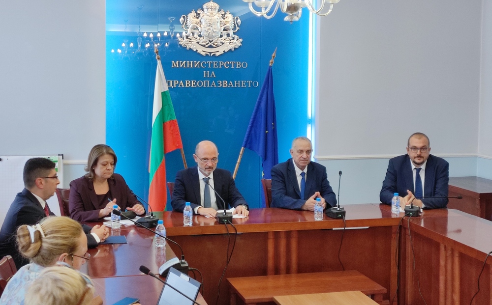 Министърът на здравеопазването д-р Асен Меджидиев представи приоритетите и екипа на МЗ