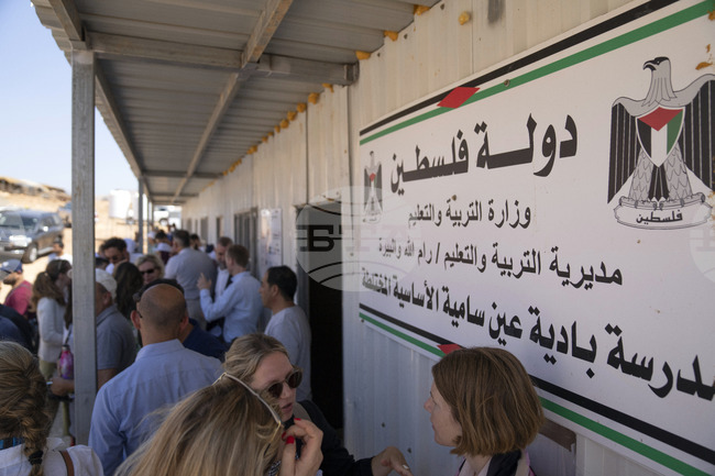 Еврейски заселници подпалиха училищна стая на Западния бряг