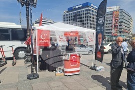 Турция - местни избори - агитация