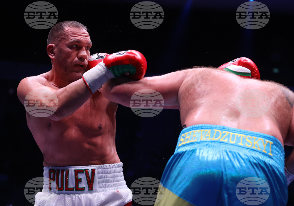 „Арена София“ - бокс - гала вечер - Кубрат Пулев- Игор Шевадзуцкий