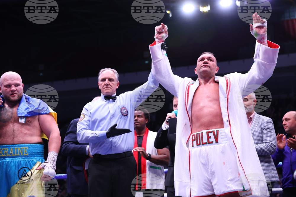 „Арена София“ - бокс - гала вечер - Кубрат Пулев- Игор Шевадзуцкий