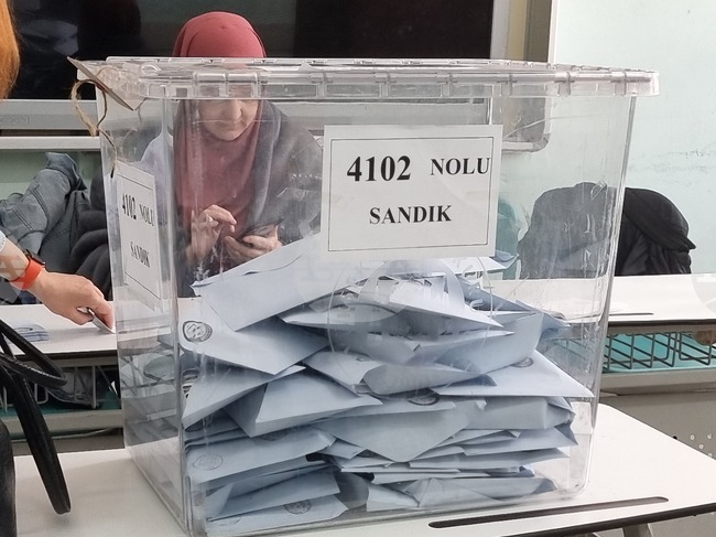 Турция - местна власт - изборен ден