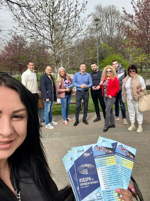 ГЕРБ – СДС: Андрей Ковачев и Георг Георгиев отговориха защо трябва да гласуваме на евроизборите