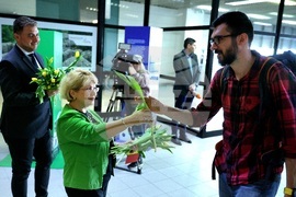 Летище София- първи полет от Букурещ