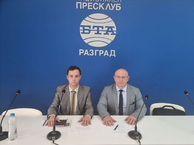 Пресконференция на ПП "Възраждане" в Разград за представяне на номинациите за кандидати за Европейски парламент