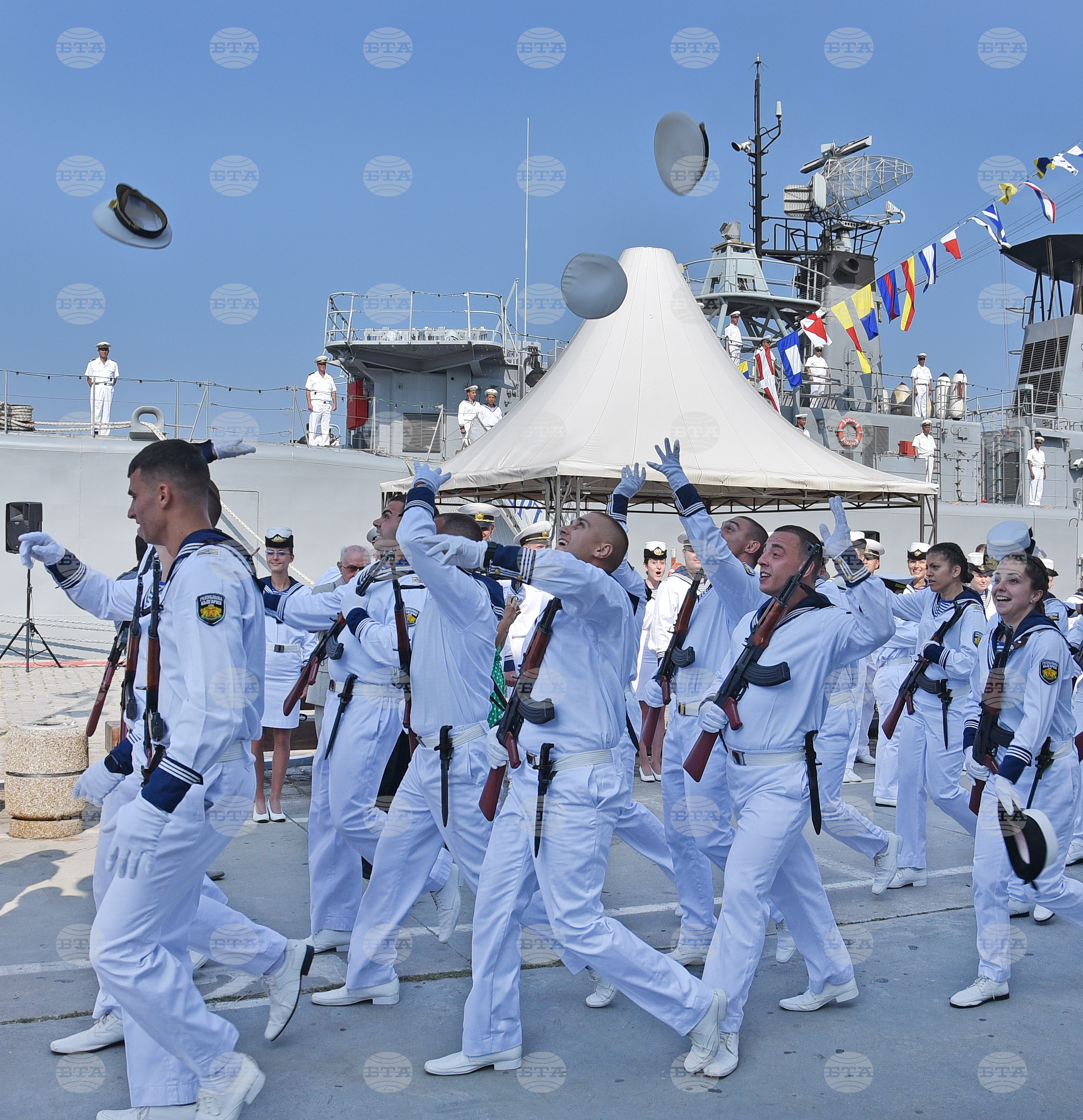 Варна - ВМС - офицерски звания