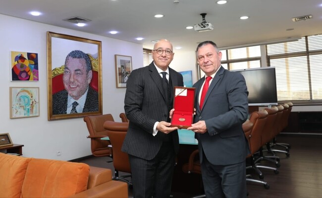 Посолство на Република България в Рабат, Мароко: Българският посланик се срещна с директора на Мароканската информационна агенция