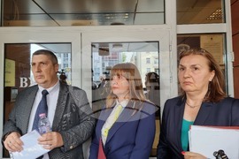 Перник - брифинг - Павел Млеканов - Аделина Алексиева - Албена Стоилова