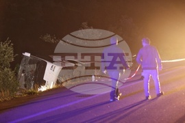 Магистрала  - автобус  - катастрофа 