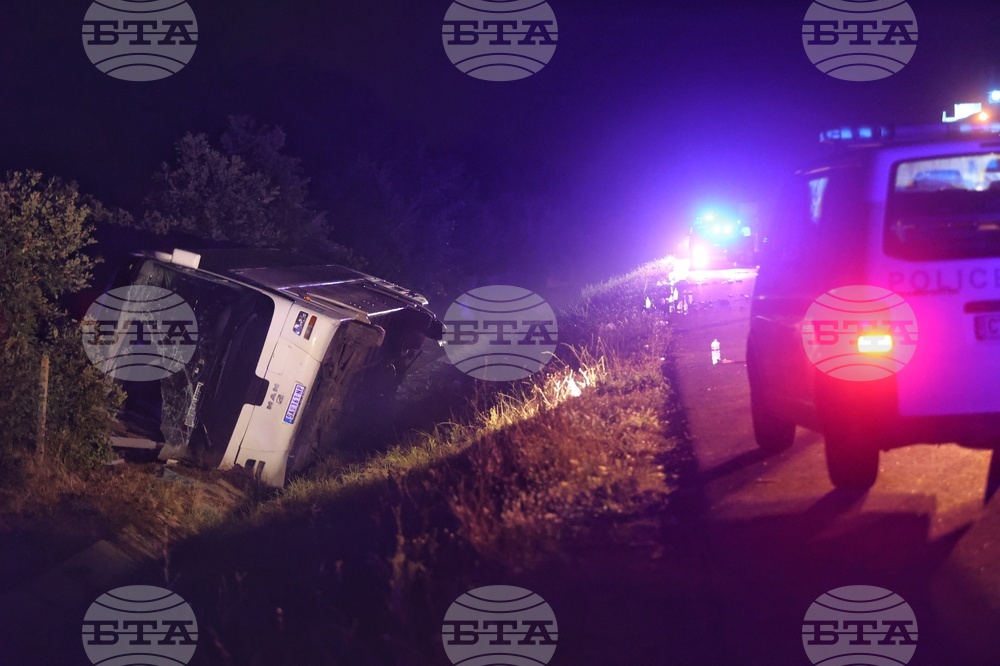 Магистрала  - автобус  - катастрофа 