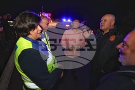 Магистрала  - автобус  - катастрофа 