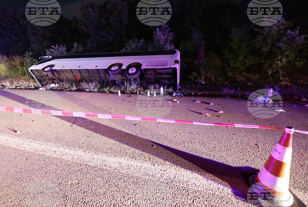 Магистрала  - автобус  - катастрофа 