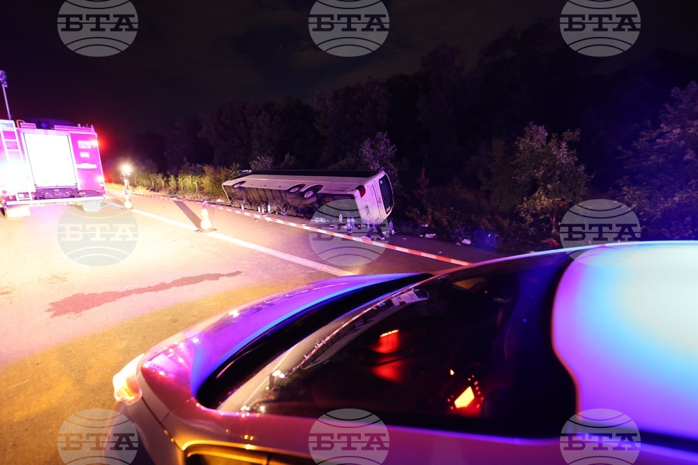 Магистрала  - автобус  - катастрофа 