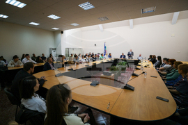 Благоевград - Илхан Кючук - среща със студенти