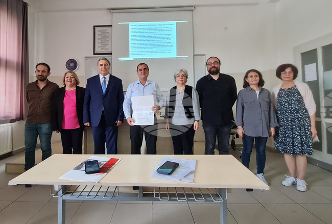 Турция - Анкарски университет - конференция - проф. Иван Русев