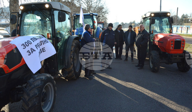 Харманли - лозари - протест
