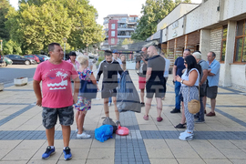 Кърджали - протест - смет