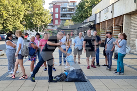 Кърджали - протест - смет