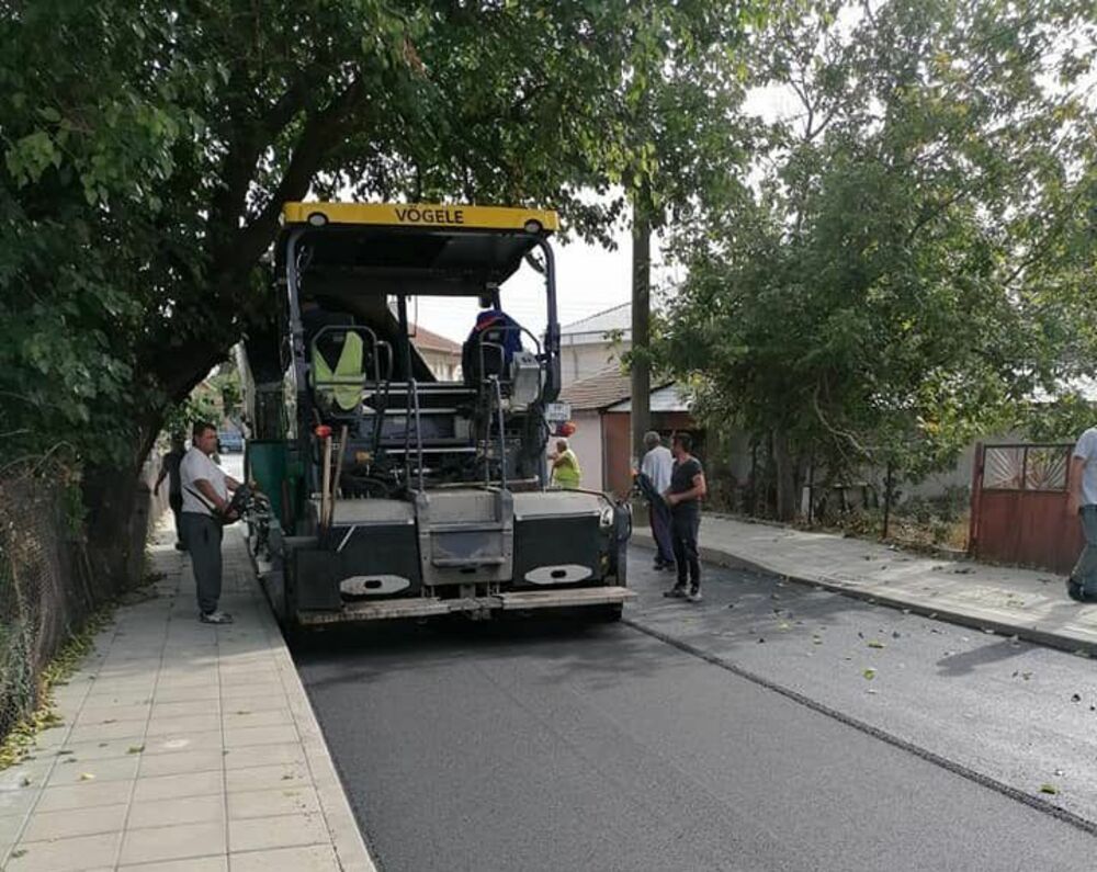 Преасфалтират улици в Силистра