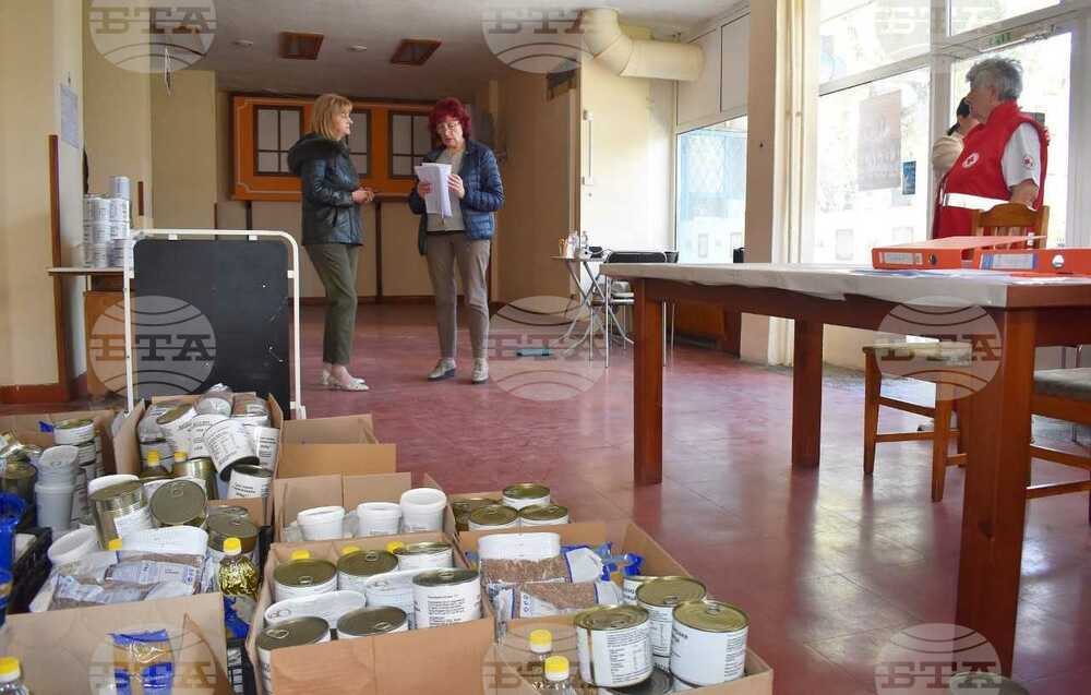 Близо 10 530 нуждаещи се от област Разград ще бъдат подпомогнати с хранителни продукти от Българския Червен кръст