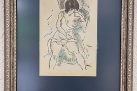 Смолян - зала „Петър Стайков“ - Жул Паскин - графика