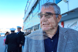 Варна - Научноизследователски кораб "Св. св. Кирил и Методии" (НИК 421) - посрещане