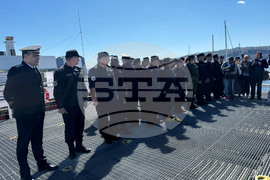 Варна - Научноизследователски кораб "Св. св. Кирил и Методии" (НИК 421) - завръщане