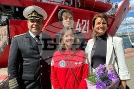 Варна - Научноизследователски кораб "Св. св. Кирил и Методии" (НИК 421) - завръщане