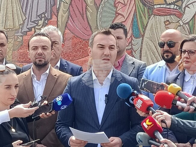 Северна Македония - коалицията „Европейски Фронт“ - пресконференция