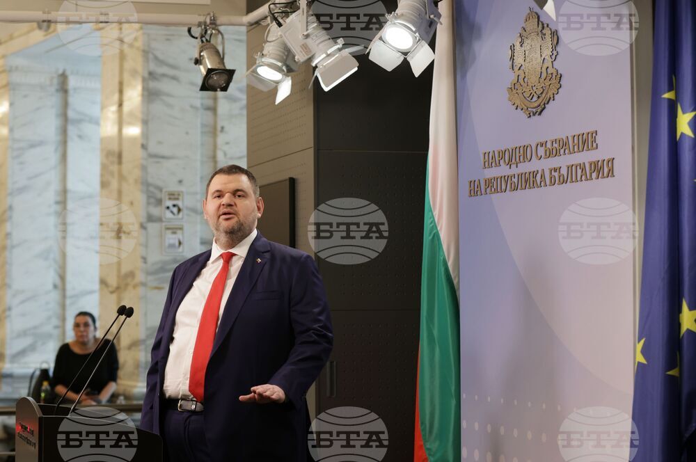 Народно събрание - Делян Пеевски - пресконференция