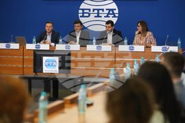 Национален пресклуб на БТА София - Сдружение за модерна търговия - пресконференция