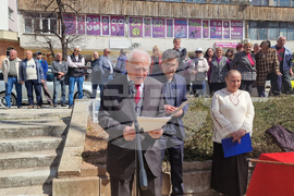 Смолян - Георги Сава Раковски - бюст-паметник - откриване