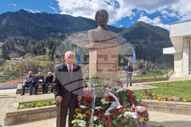 Смолян - Георги Сава Раковски - бюст-паметник - откриване