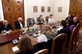 Румен Радев - ЦИК - среща