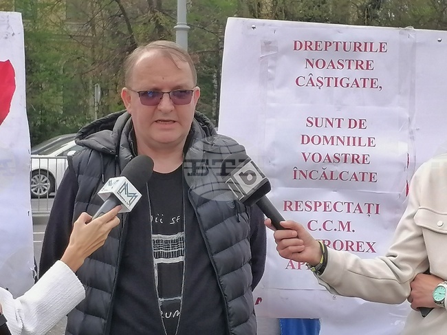 Румъния - метро - протест