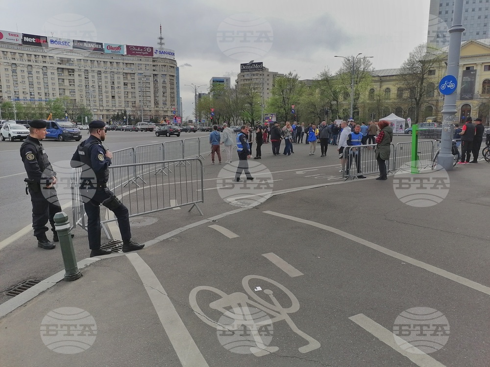 Румъния - метро - протест