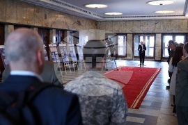 Военна академия - изложба на БТА „75 години НАТО и 20 години България в НАТО” - откриване