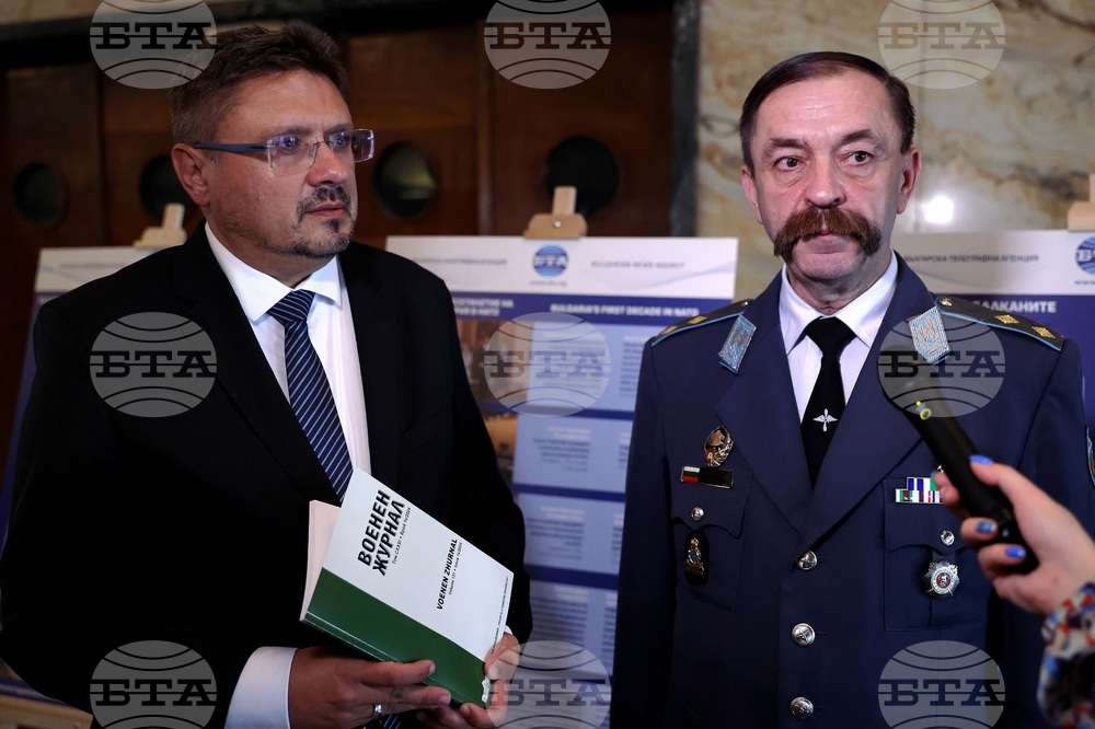 Военна академия - изложба на БТА „75 години НАТО и 20 години България в НАТО” - откриване