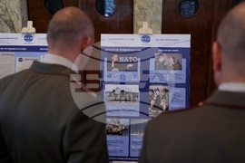 Военна академия - изложба на БТА „75 години НАТО и 20 години България в НАТО” - откриване