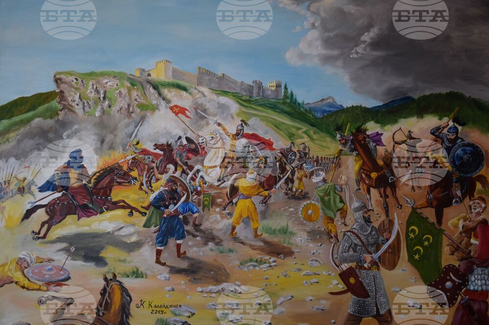 Банско - отец Костадин Калайджиев - картини