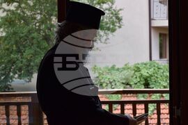 Банско - отец Костадин Калайджиев - картини