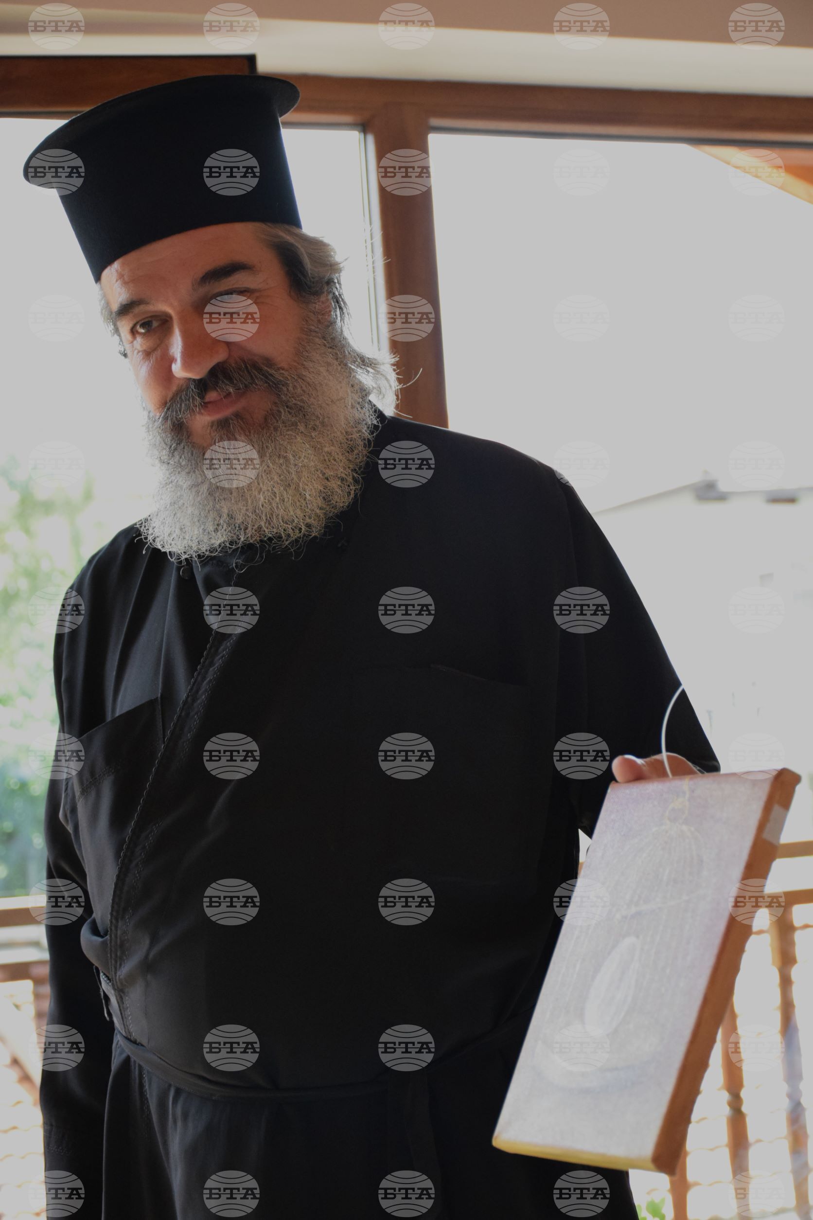 Банско - отец Костадин Калайджиев - картини